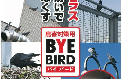 弊社鳥害対策製品「BYEBIRD」が実用新案登録されました