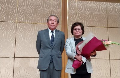 林結会より千田副会長様がご退任なさいました。