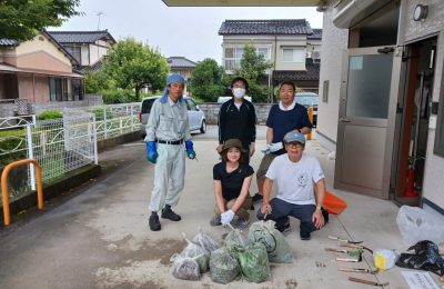 令和６年度ふるさと富山美化大作戦に参加しました。