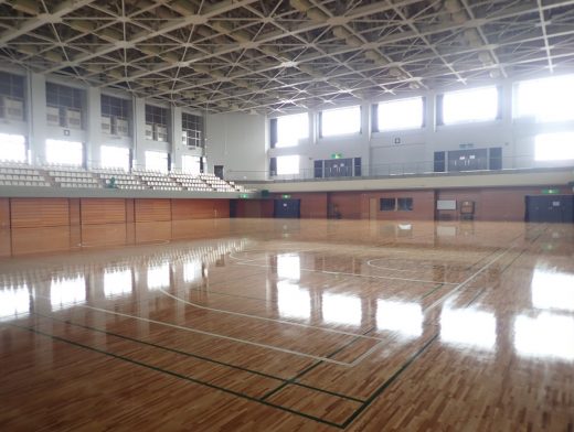 滑川市総合体育センターアリーナ改修工事