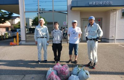 令和７年度ふるさと富山美化大作戦に参加しました。
